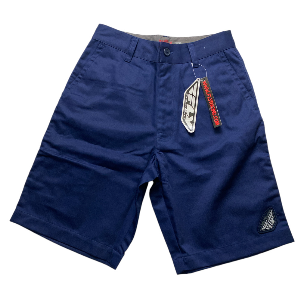 NWT Fly Racing Standard Shorts Size 26 Blue